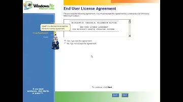 Windows ME (Millennium Edition) OOBE