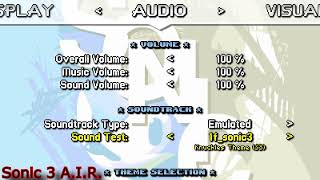 Sonic 3 A.I.R.'s Emulated Soundtrack sounds wrong