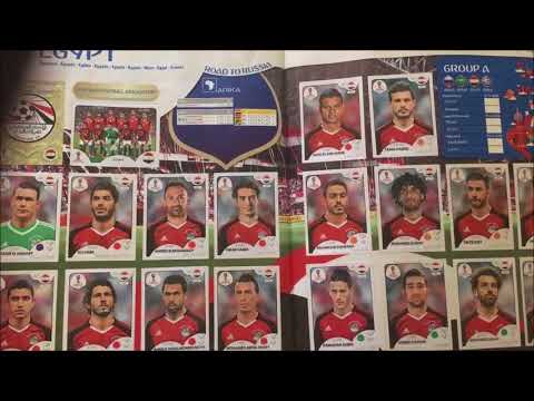 2018  100 البوم كاس العالم 2018 بانيني كامل