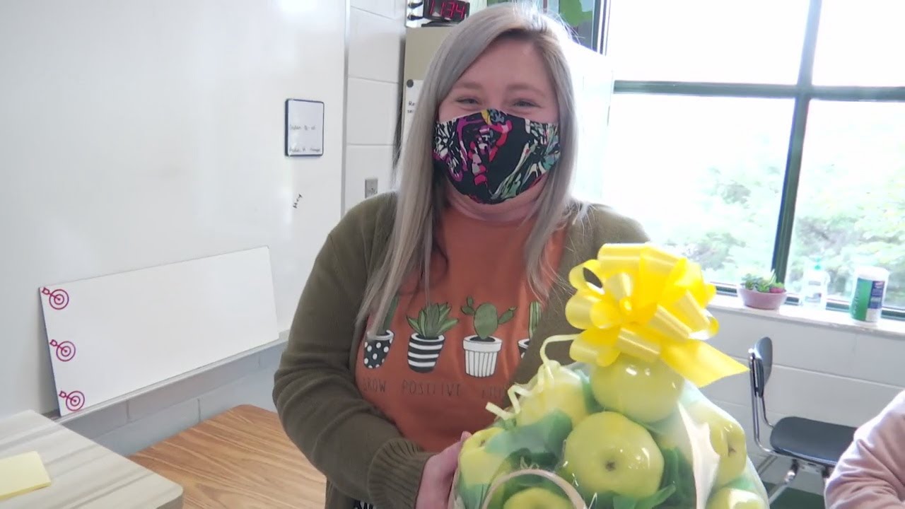 Golden Apple Award - Cortney Fugate, Loftis Middle School