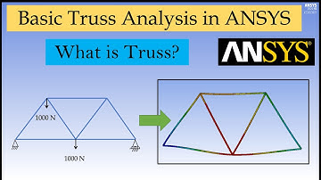 Basic Truss Analysis using ANSYS workbench | Static Truss Analysis