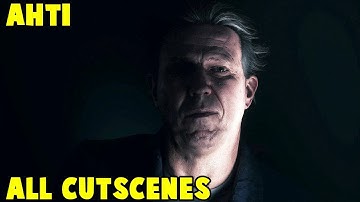 Control - Ahti The Janitor All Cutscenes