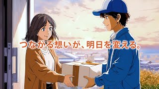 宅配を1回で受け取ろう！～つながる想いが、明日を変える。～ 30秒ver.