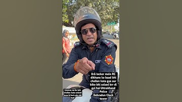 Uttrakhand police 🤬🤬🤬 Challan after Showing RC and they seized my bike without any rule 🤬#uk07