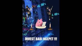 UNTUK APA MAIN SAHAM MENDING MAIN BABI NGEPET?BABI NGEPET ASET MASA DEPAN
