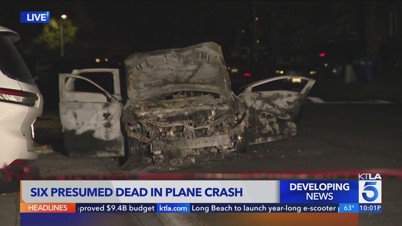 Six presumed dead in San Diego plane crash - YouTube
