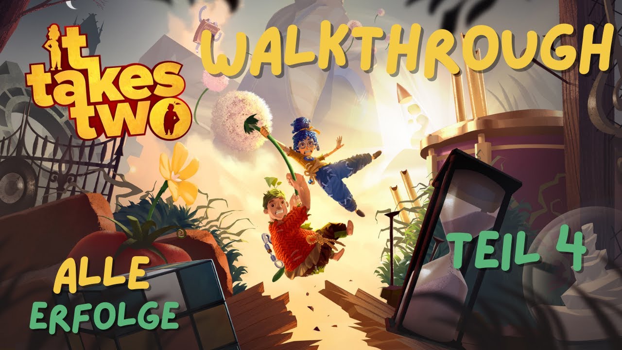 🏆 It Takes Two – 100% Completion! | Alle fehlenden Erfolge 🎮✨