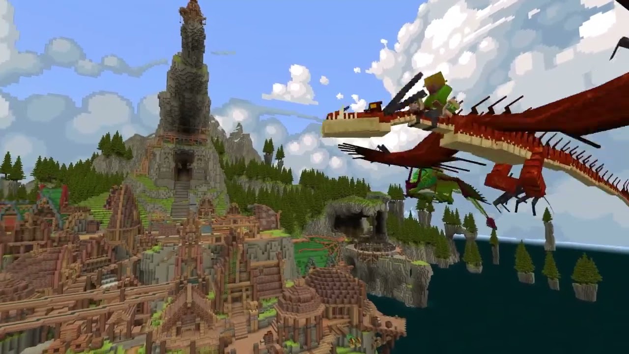 minecraft how to train your dragon - YouTube