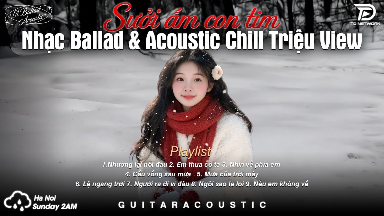 Nhạc Trẻ Ballad Triệu View 2026 | Playlist Ballad & Acoustic Buồn Nghe Là Khóc | Nhường Lại Nỗi Đau