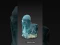 Hyper-Realistic Blue Crystal Cluster 3D Model  - 4K PBR  Hero Asset #3dmodel #gamingmodel