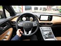 New Hyundai Santa Fe  Hybrid 2021 Test Drive Review POV