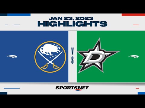 NHL Highlights | Sabres vs. Stars - January 23, 2023