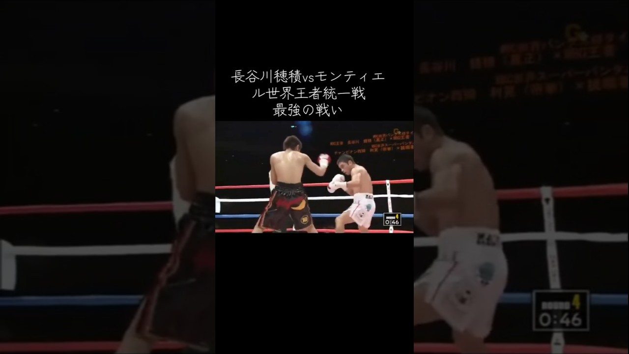 長谷川穂積 無念のKO負け#井上尚弥 #ボクシング #ko