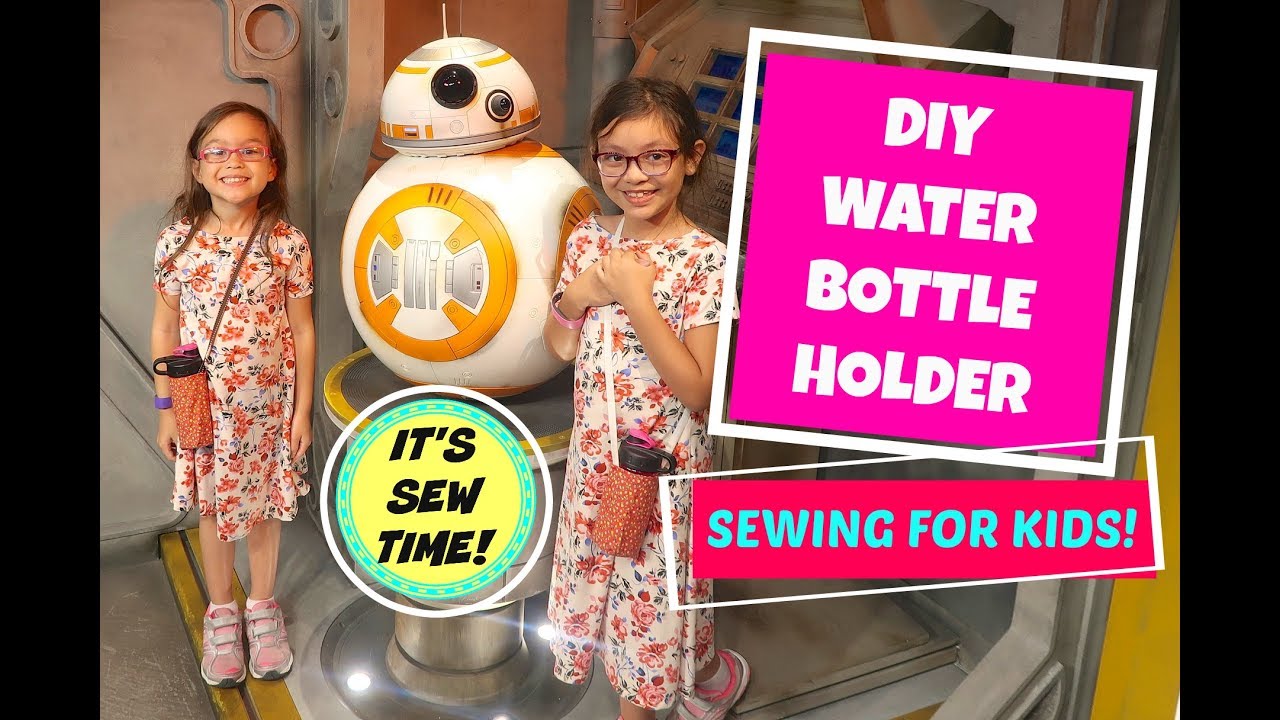 Kid Craft! Make Your Own Water Bottle Holder - Running With Sisters