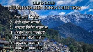 Nepali Evergreen Song collection    Nepali Old is Gold song    Night alone Romantic love song