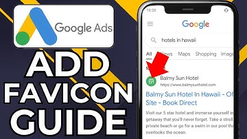 HOW TO ADD FAVICON IN GOOGLE ADS (2025)
