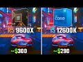 RYZEN 5 9600X vs INTEL i5-12600K | Test in 6 Games