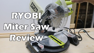 Ryobi 7 1/4" Miter Saw Review