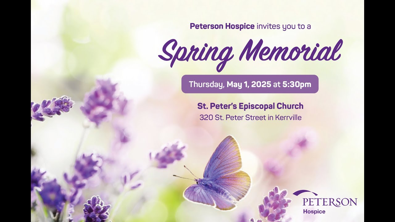 Peterson Hospice Spring Memorial [May 1, 2025 - 5:30PM] - YouTube