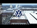 Volkswagen plant Wolfsburg – aerial view