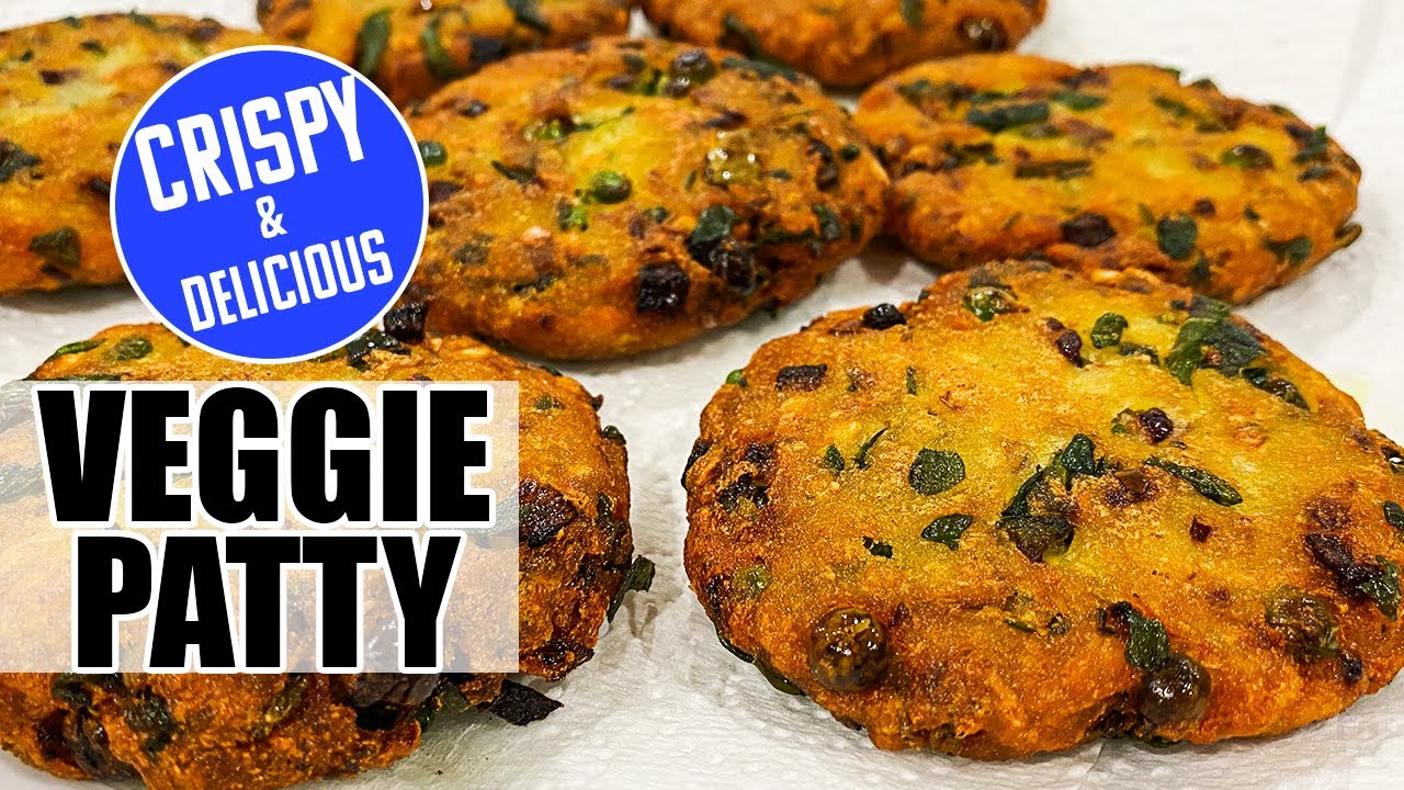 The Best Veggie Patty recipe - MUST TRY!!! 100% Vegetarian. #
