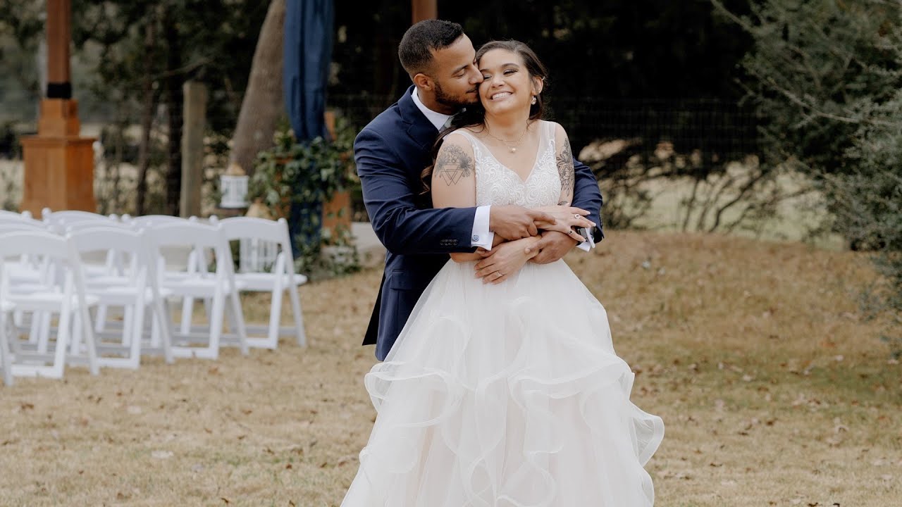 Bride and Groom Share Emotional Personal Vows | College Station, Texas Wedding Video