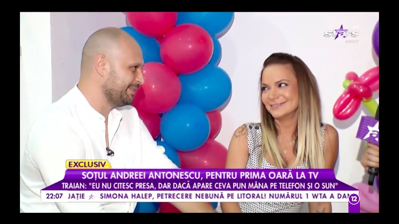 Petrecere mare în familia Andreei Antonescu. Soțul vedetei, pentru prima oară la TV