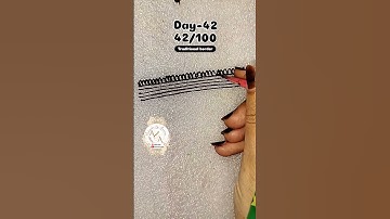 Day-42/100 Traditional border #@Mehndidesigns8416🌸🌿 #mehndi #henna #viralvideo #ytshorts #shorts