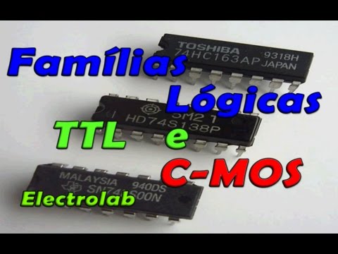 Vídeo: Qual é a diferença entre as famílias lógicas CMOS e TTL?