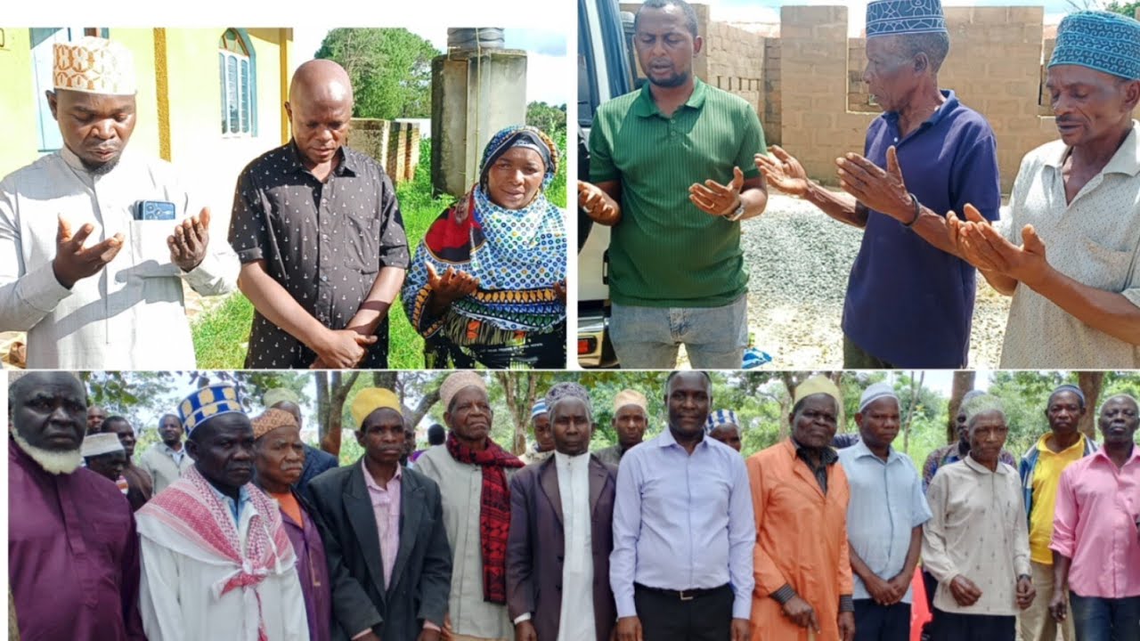 OMARY MSIGWA NA MASHEHE WA MISIKITI MBALIMBALI WILAYA YA MADABA WAFANYA DUA MAALUM 