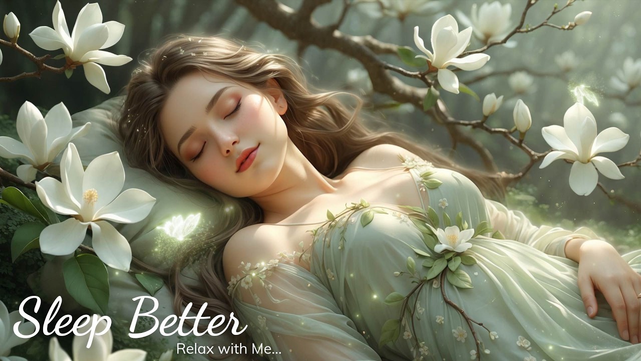 Night Garden Piano – Soft Music for Deep, Restful Sleep