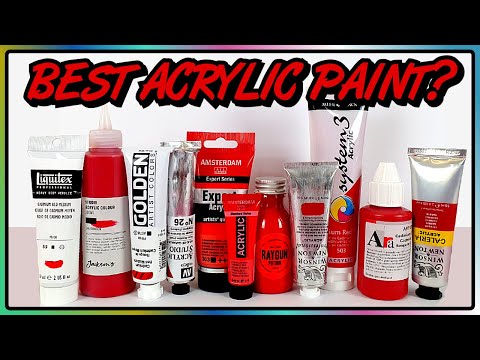 Video: What Are The Best Acrylic Paints