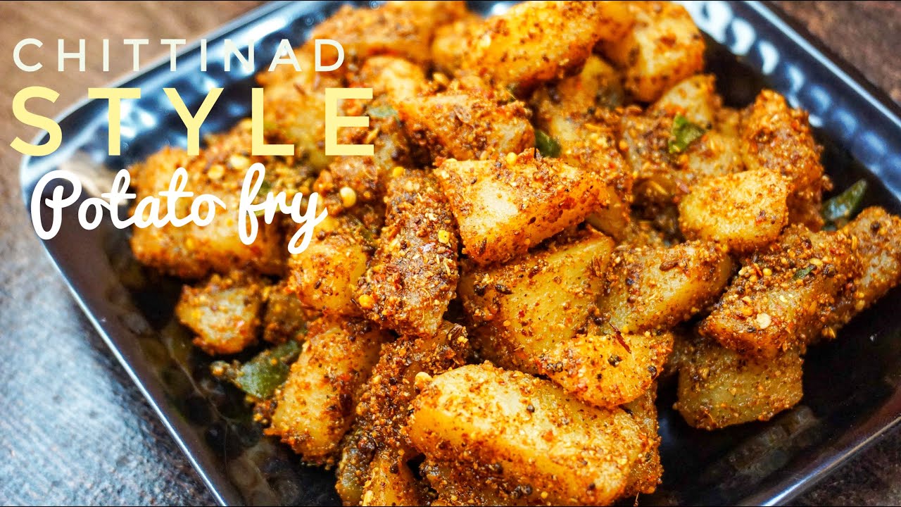 chettinad style potato fry instant potato fry recipe in tamil potato recipes potato side