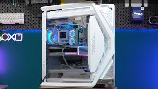 All White Build / HYPERION GR701-X-TRA + INTEL® I9-14900K + ROG STRIX Z790-E + ROG RTX™ 4090 WHITE