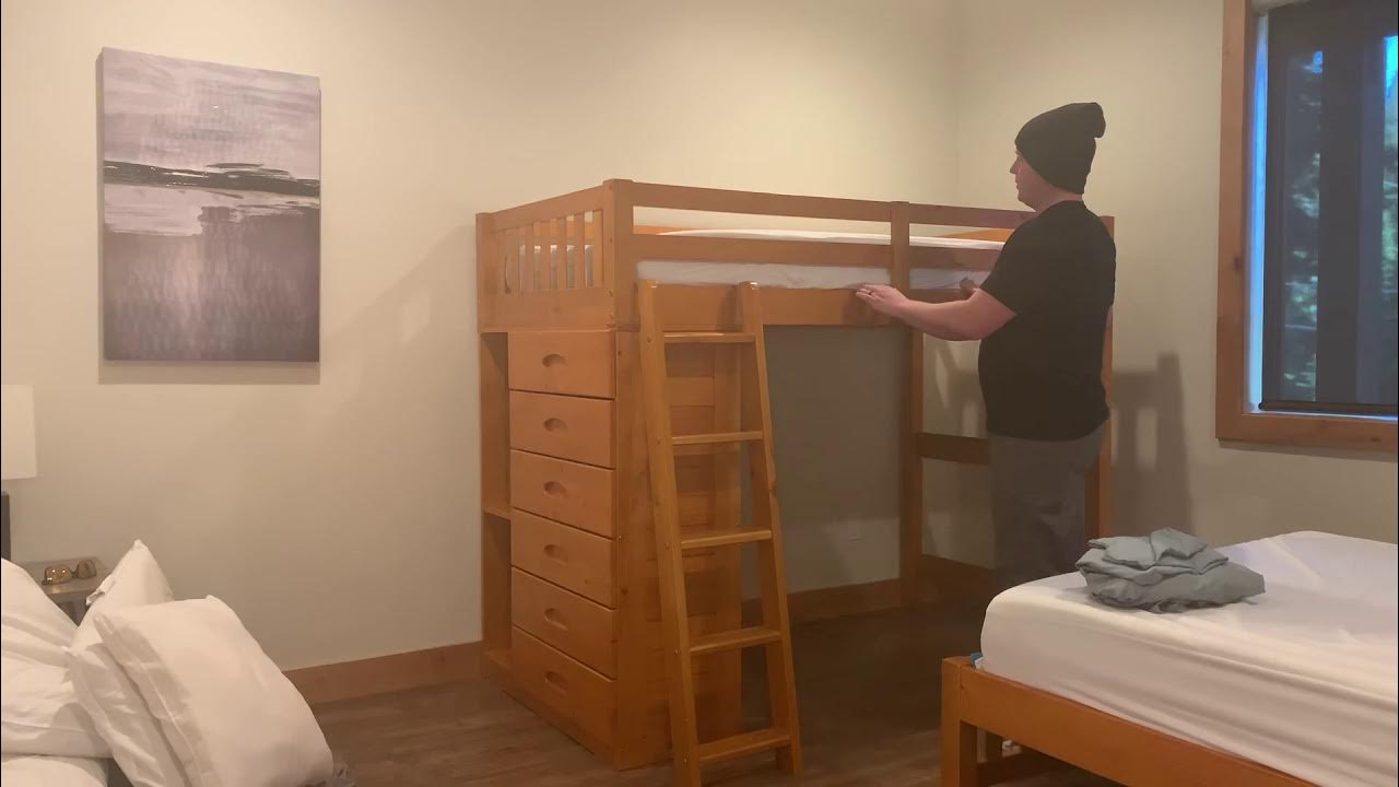 How to make top bunk bed YouTube