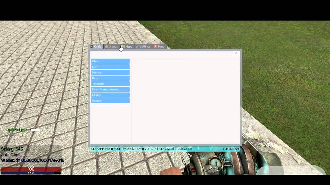 Comment mettre le VIP sur son serveur Gmod - YouTube