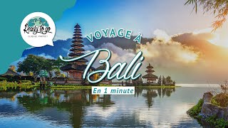 Voyage  à Bali en 1 minute Resimi