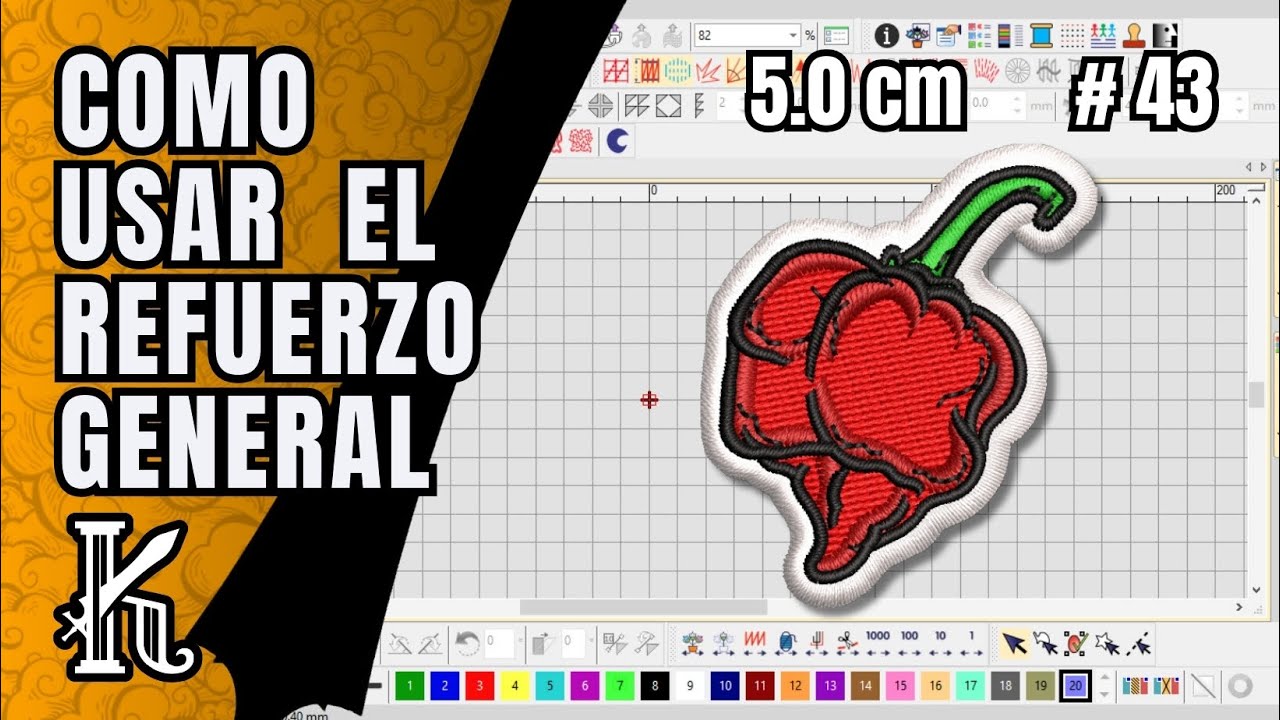Tips para diseñar mejor en Wilcom ❌ Bastidores❌ Refuerzo general❌Columna B.