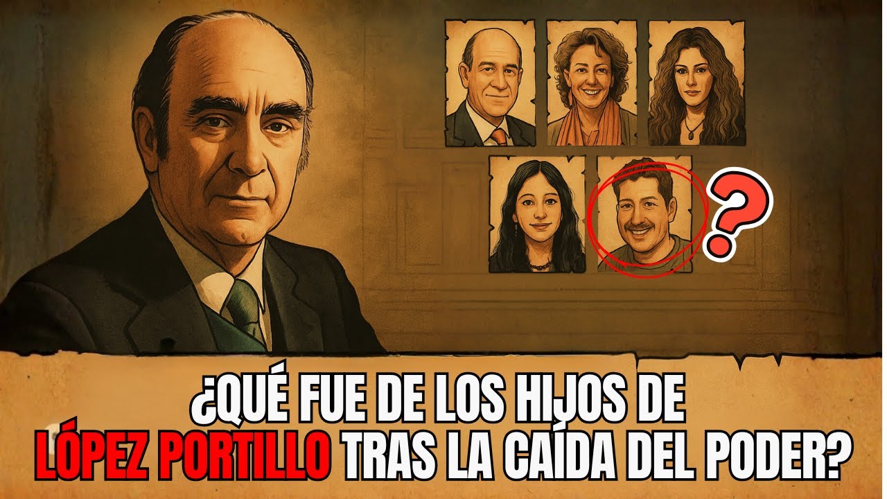¿Qué fue de los hijos de López Portillo tras la caída del poder?