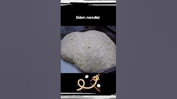 Production of udon noodles #shorts #noodles