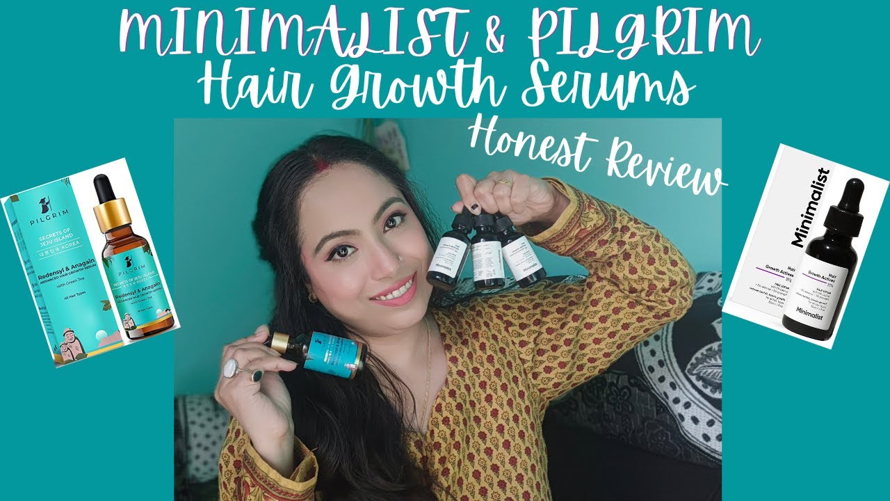Honest review of minimalist 18 hair growth actives pilgrim advanced