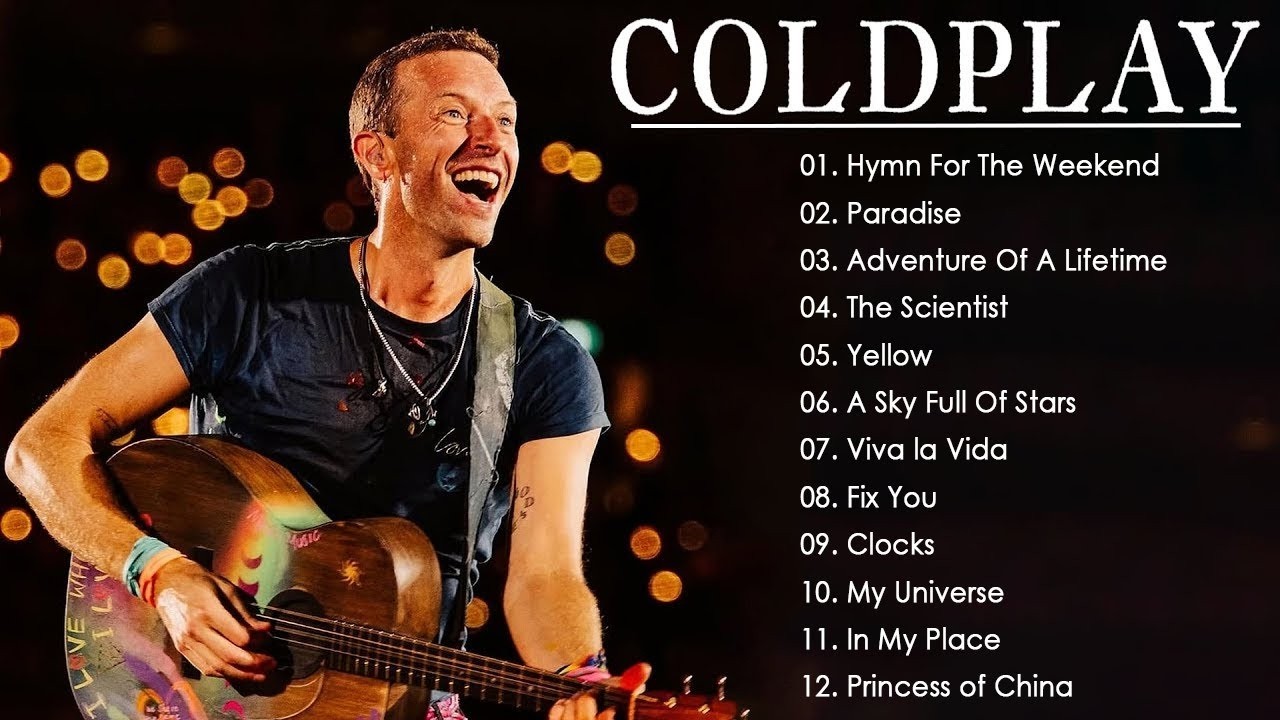Coldplay Greatest Hits Full Album 🎤 Live Concert Setlist | Best Songs Playlist