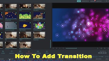 Wondershare Filmora 7.5.0 Tutorial - How To Add transition On Video - Video Editing Tutorial