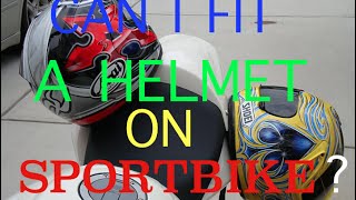 HOW TO CARRY A HELMET ON A SPORT BIKE