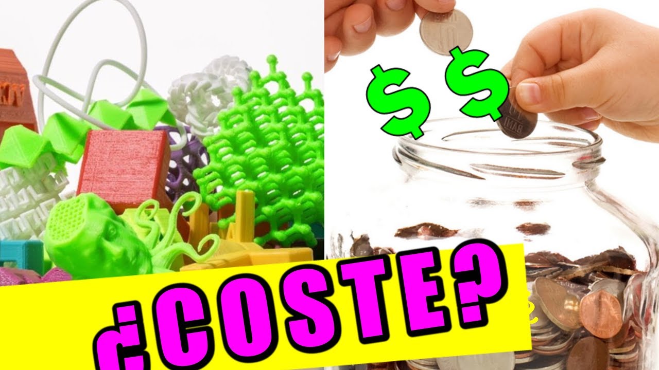 ¿Cuánto CUESTA imprimir en 3D? Calcular el COSTE de tus PIEZAS 3D YouTube