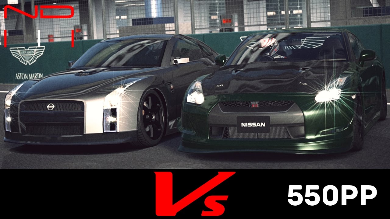 Gt6 Nissan Gt R Concept Tokyo Motor Show 01 01 Vs Nissan Gt R 07 Nurburgring Nordschleife Youtube