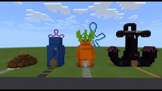 I built Spongebob’s house, Patrick’s, Squidward’s and Mr Krabs’ houses from Spongebob in Minecraft! screenshot 5