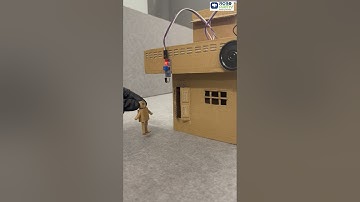 DIY Automatic Door Bell #roboarmy #scienceproject #arduinoproject #automaticdoorbell