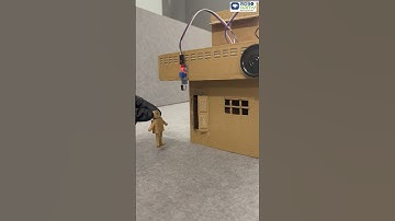 DIY Automatic Door Bell #roboarmy #scienceproject #arduinoproject #automaticdoorbell