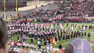 Texas Tech entrance - Fearless Champion’s last run - Masked Rider - November 20, 2021